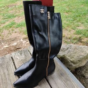 Chanel Tall Boots